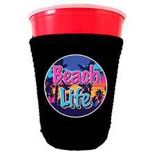 Load image into Gallery viewer, Beach Life Party Cup Coolie