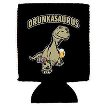 Load image into Gallery viewer, Drunkasaurus Magnetic Can Coolie
