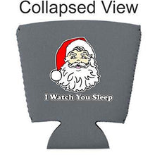 Load image into Gallery viewer, I Watch You Sleep, Santa Party Cup Coolie