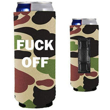 Load image into Gallery viewer, Fuck Off Magnetic Slim Can Coolie