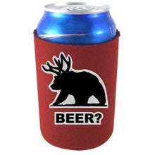 Load image into Gallery viewer, Beer Bear Can Coolie