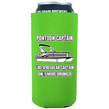 Load image into Gallery viewer, Pontoon Captain 16 oz. Can Coolie