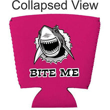 Load image into Gallery viewer, Bite Me Shark Party Cup Coolie