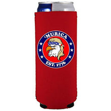 Load image into Gallery viewer, Murica 1776 Slim Can Coolie