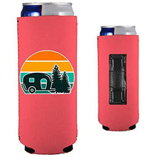 Load image into Gallery viewer, Retro Camper Magnetic Slim Can Coolie