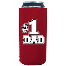 Load image into Gallery viewer, #1 Dad 16 oz Can Coolie