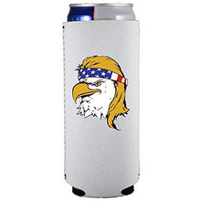 Load image into Gallery viewer, Bald Eagle Mullet Slim Can Coolie