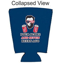 Load image into Gallery viewer, Four Score and Seven Beers Ago Pint Glass Coolie