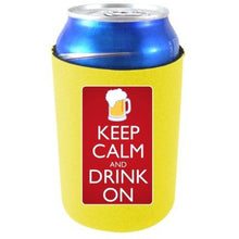 Load image into Gallery viewer, Keep Calm Drink On Can Coolie