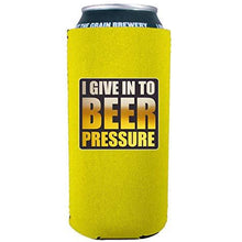 Load image into Gallery viewer, Beer Pressure 16 oz Can Coolie