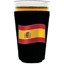 Load image into Gallery viewer, World Countries Flag Neoprene Collapsible Pint Glass Coolie
