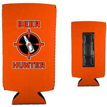 Load image into Gallery viewer, Beer Hunter Slim Magnetic Can Coolie