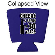 Load image into Gallery viewer, Cheers & Beers to 30 Years Party Cup Coolie