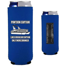 Load image into Gallery viewer, Pontoon Captain Magnetic Slim Can Coolie