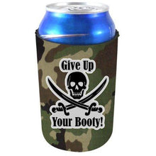 Load image into Gallery viewer, Give Up Your Booty Pirate Can Coolie
