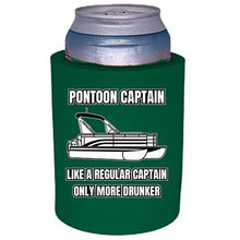 Load image into Gallery viewer, Pontoon Captain Thick Foam "Old School" Can Coolie