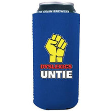 Load image into Gallery viewer, Dyslexics Untie 16 oz. Can Coolie