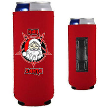 Load image into Gallery viewer, Hail Santa Magnetic Slim Can Coolie