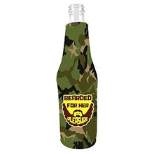 Load image into Gallery viewer, Bearded For Her Pleasure Beer Bottle Coolie