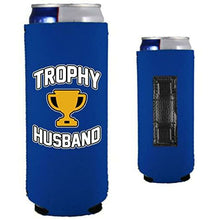 Load image into Gallery viewer, Trophy Husband Magnetic Slim Can Coolie