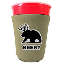 Load image into Gallery viewer, Beer Bear Party Cup Coolie