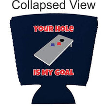 Load image into Gallery viewer, Your Hole Is My Goal Party Cup Coolie
