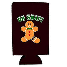 Load image into Gallery viewer, Oh Snap! Gingerbread Man 16 oz. Can Coolie