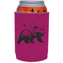 Load image into Gallery viewer, Mountain Bear Full Bottom Can Coolie

