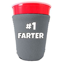 Load image into Gallery viewer, #1 Farter Neoprene Collapsible Party Cup Coolie