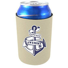Load image into Gallery viewer, Captain Awesome Anchor Can Coolie