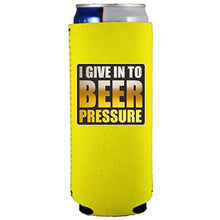 Load image into Gallery viewer, Beer Pressure Slim 12 oz Can Coolie
