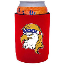 Load image into Gallery viewer, Bald Eagle Mullet Full Bottom Can Coolie