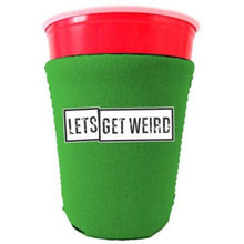 Load image into Gallery viewer, Lets Get Weird Party Cup Coolie
