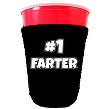 Load image into Gallery viewer, #1 Farter Neoprene Collapsible Party Cup Coolie
