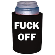 Load image into Gallery viewer, Fuck Off Thick Foam"Old School" Can Coolie