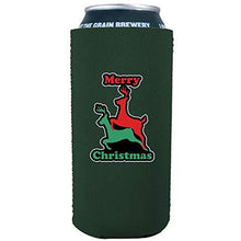 Load image into Gallery viewer, Merry Christmas Reindeer Humping 16 oz. Can Coolie