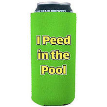 Load image into Gallery viewer, I Peed in the Pool 16 oz. Can Coolie