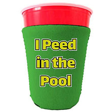 Load image into Gallery viewer, I Peed in the Pool Party Cup Coolie