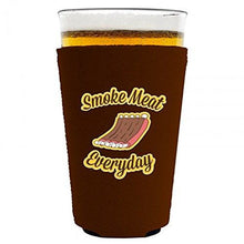 Load image into Gallery viewer, Smoke Meat Everyday Pint Glass Coolie