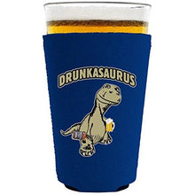 Load image into Gallery viewer, Drunkasaurus Pint Glass Coolie