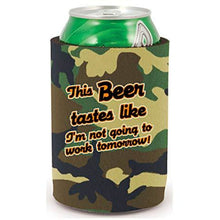Load image into Gallery viewer, This Beer Tastes Like. Full Bottom Can Coolie
