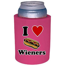 Load image into Gallery viewer, I Lover Wieners Thick Foam"Old School" Can Coolie