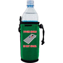 Load image into Gallery viewer, Your Hole Is My Goal Water Bottle Coolie