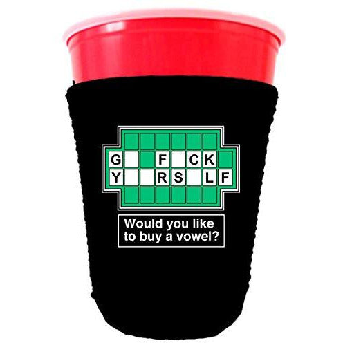 Go F Yourself Party Cup Coolie