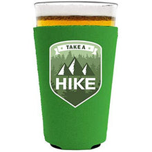 Load image into Gallery viewer, Take A Hike Pint Glass Coolie