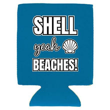 Load image into Gallery viewer, Shell Yeah Beaches Can Coolie