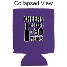 Load image into Gallery viewer, Cheers & Beers to 30 Years Can Coolie