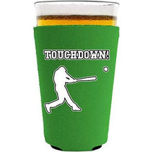 Load image into Gallery viewer, Touchdown Baseball Pint Glass Coolie