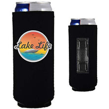 Load image into Gallery viewer, Lake Life Magnetic Slim Can Coolie
