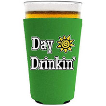 Load image into Gallery viewer, Day Drinkin Neoprene Pint Glass Coolie